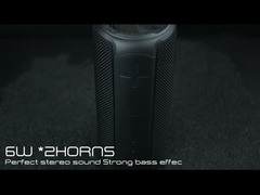 เครื่องเสียงไร้สาย LED พรีเมียม 12W กันน้ํา IPX7 ด้วยฟังก์ชัน TWS