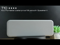 Ozzie T10 ลำโพงพกพาไร้สายกันน้ำพร้อมแบตเตอรี่ 2200MAh