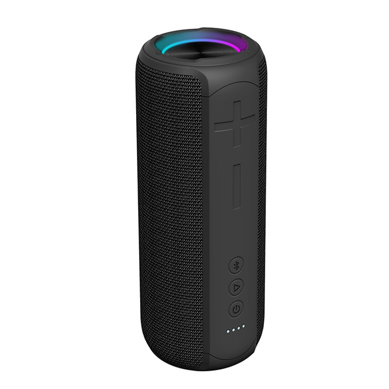 ไฟ LED ลำโพงไร้สาย Bluetooth แบบพกพา IPX7 รองรับกันน้ำ TF BT AUX