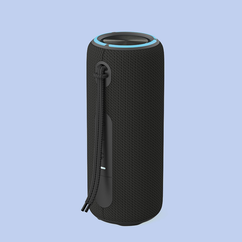 7.2v Tws Pairing Led Light Bluetooth Speaker สําหรับการบันเทิงในบ้าน Tws ประสบการณ์สเตเรีย