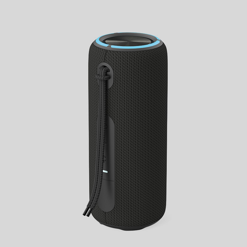 9 X 9.4 X 21 ซม เครื่องเสียงผ้าไร้สาย ชาร์จประเภท C 5V / 2A Bluetooth ระยะ 10-30m