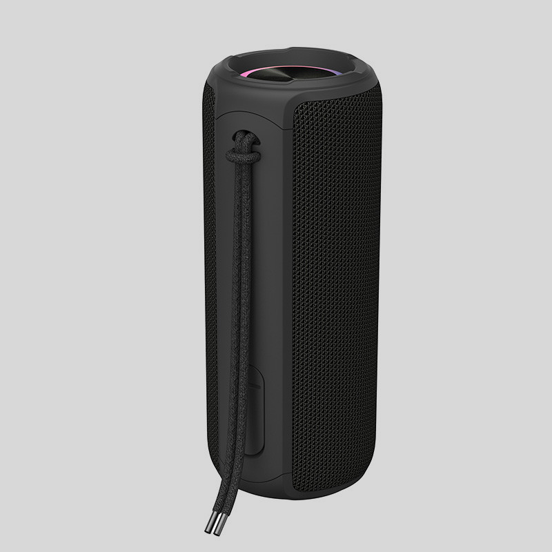 เวลาชาร์จ 2-3 ชั่วโมง LED Light Bluetooth Speaker 450g พร้อมฟังก์ชันการจับคู่ TWS
