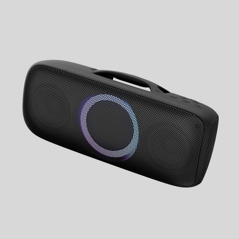 10 เมตร Wireless Range Speaker พาร์ตี้กลางแจ้ง สําหรับการบันเทิงกลางแจ้ง 2.25 กก.