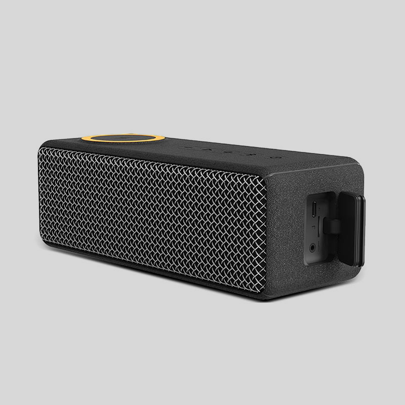 22.4 X 7.9 X 8.4 ซม เครื่องเสียงชาร์จไร้สาย รองรับ MP3/WMA/WAV/APE/FLAC