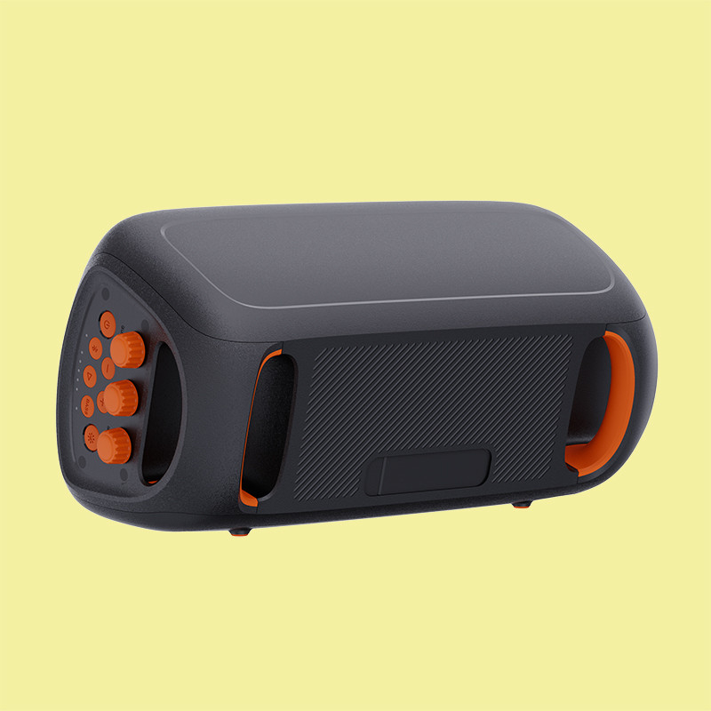 เครื่องเสียงปาร์ตี้กลางแจ้งกันน้ํา 7.4V 4500mAh แบตเตอรี่ V5.3 Bluetooth 4.55 KGS น้ําหนัก