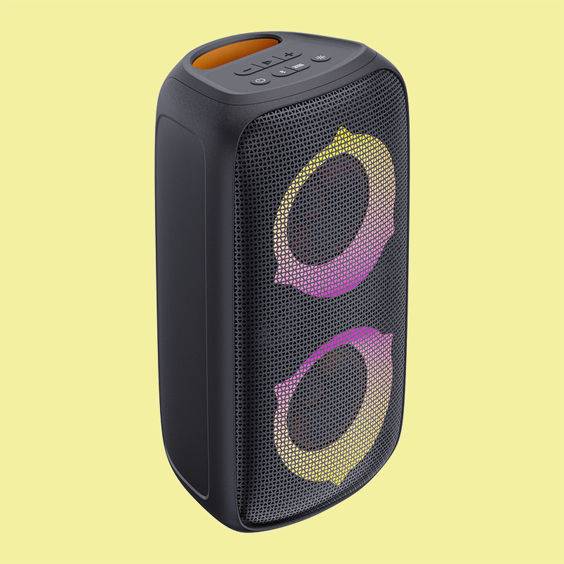 เครื่องเสียงปาร์ตี้กลางแจ้งกันน้ํา 7.4V 4500mAh แบตเตอรี่ V5.3 Bluetooth 4.55 KGS น้ําหนัก