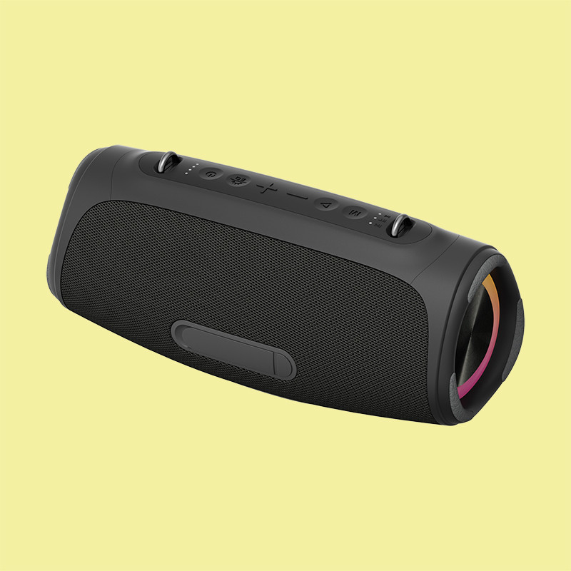 เครื่องเสียงพาร์ตี้กลางแจ้งพกพาที่มีฟังก์ชัน USB Disk และการตอบสนองความถี่ 20Hz-20KHz
