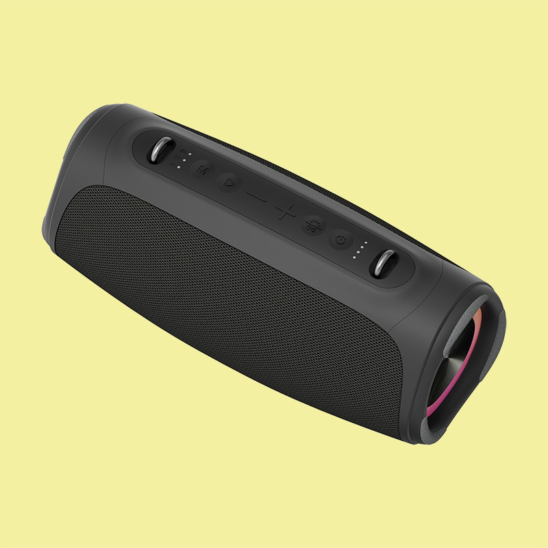 เครื่องเสียงพาร์ตี้กลางแจ้งพกพาที่มีฟังก์ชัน USB Disk และการตอบสนองความถี่ 20Hz-20KHz