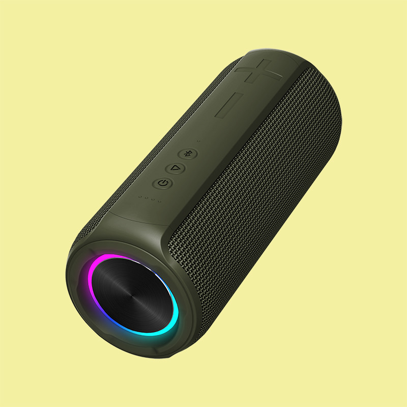 5V 2A 30W พลังงาน Bass LED ไลท์ โทรศัพท์ Bluetooth พร้อม SD Card AUX IN
