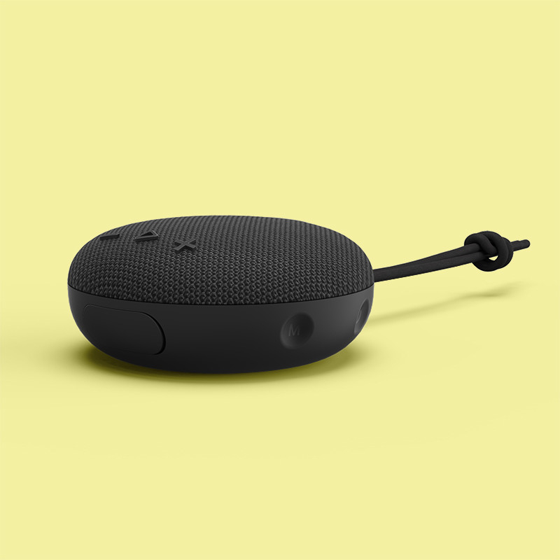 โบลูทูธ 5.0 มินิ สเปคเกอร์กลางแจ้ง TWS AUX IN 10-24 ชั่วโมง เวลาเล่น แบตเตอรี่ 800mAh