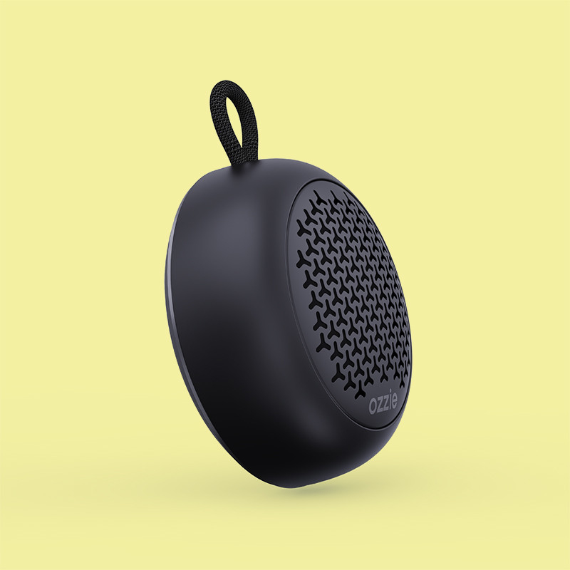 เครื่องเสียง Bluetooth พกพา 5W พร้อม DC5V / 1A ประเภท C ชาร์จ 3.7V / 800mAh ความจุของแบตเตอรี่