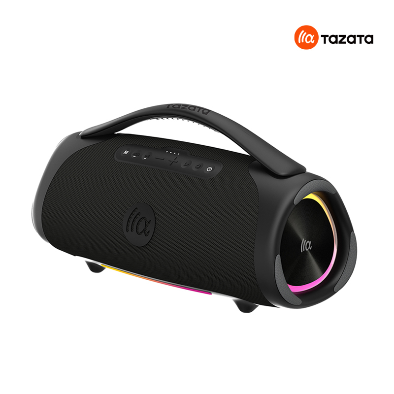เวลาเล่น 4-10 ชั่วโมง IPX7 โทรศัพท์ Bluetooth กันน้ํา 160W พร้อมแสง LED สีสัน