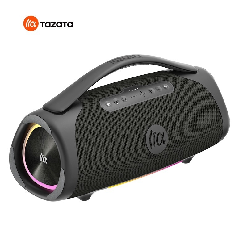เวลาเล่น 4-10 ชั่วโมง IPX7 โทรศัพท์ Bluetooth กันน้ํา 160W พร้อมแสง LED สีสัน