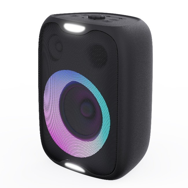 ลำโพงปาร์ตี้กลางแจ้ง OZZIE P5 TWS Bluetooth พร้อมไฟ LED 7.4V 2500mAh